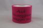 Preview: Banderole pink Hülle Toilettenpapier Deko Filz Durchmesser 13 cm