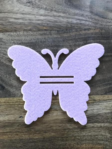 Filz Schmetterling Geldgeschenk Geburtstag rosa